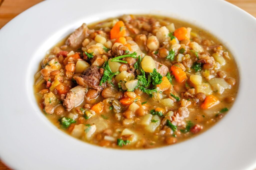 Image of a Lentil and Chickpea Stew